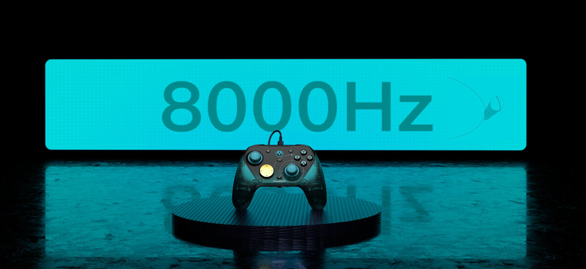 Честота на опресняване до 8000 Hz на PC