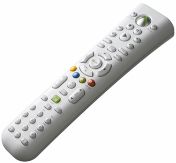 Universal Xbox 360 Media Remote Control дистанционно, бяло