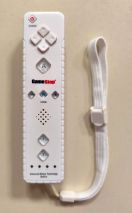 2 in 1 Game Stop Motion Plus Remote Controller за Nintendo Wii / WiiU - White / Бял /