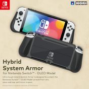 Калъф HORI - Hybrid System Armor (Nintendo Switch OLED)