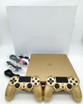 PlayStation 4 Slim 500GB Gold Edition + допълнителен Dualshock 4 Gold контролер