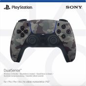 Безжичен контролер DualSense - Grey Camouflage