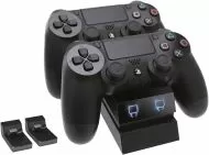 Зарядна станция VENOM за 2 броя контролери Dualshock 4, черна