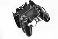 Gioteck Black Controller Power Skin