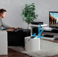 Конвертор Hama - Speed shot ultimate, за мишка и клавиатура, черен