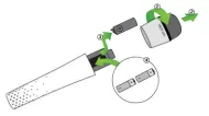Безжичен микрофон Microsoft XBox 360 Wireless Microphones
