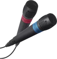 Комплект 2 броя SingStar Wired Microphones  + Singstar USB Adapter