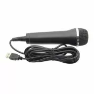 Универсален жичен USB микрофон Rock Band / Guitar Hero Microphone, черен