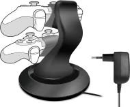 Зарядна станция Speedlink TWINDOCK за 2 броя контролери Dualshock 4, черна