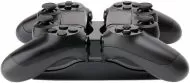 Зарядна станция за 2 Dualshock 4 контролера, черна