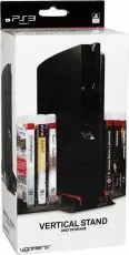 Вертикална стойка за PS3 Slim с място за 6 игри