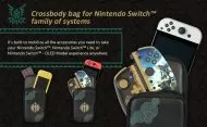 Чантa за конзола - HORI Adventure Pack, The Legend of Zelda Tears of the Kingdom (Nintendo Switch/OLED/Lite)