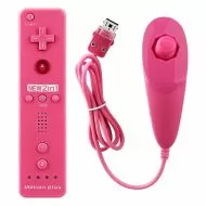 Комплект съвместими Wii U Remote 2in1 + Wii U Nunchuck Rose / розов /