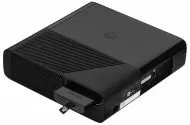 XBOX 360  Slim E Black + KINECT Sensor + Игра