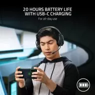 Безжични геймърски слушалки Razer Barracuda X 2021, 7.1, Черен