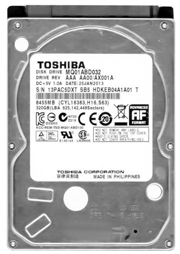 Хард диск Toshiba 320GB, 2.5