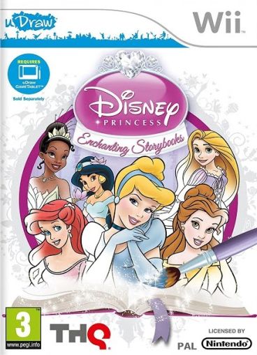 uDraw Disney Princess: Enchanting Storybooks (изисква uDraw tablet) [Nintendo Wii]
