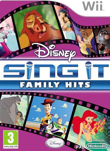 Disney Sing It: Family Hits [Nintendo Wii]