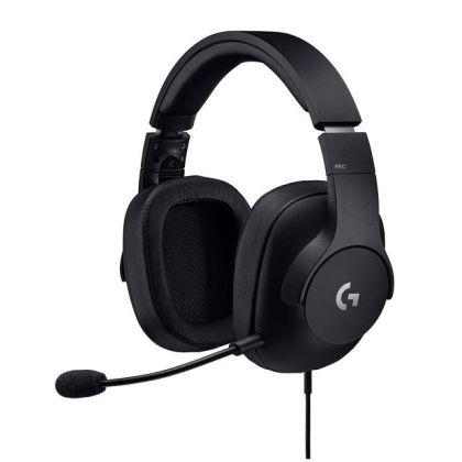 Слушалки с микрофон Logitech G Pro 981-000721, черни