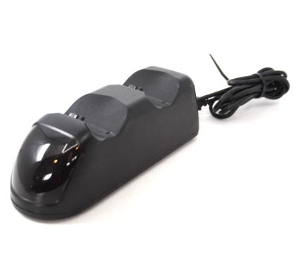 Зарядна станция за 2 Dualshock 4 контролера, черна