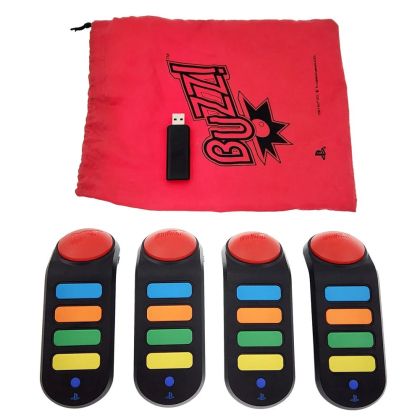Комплект PS3 безжични Buzz! Buzzers
