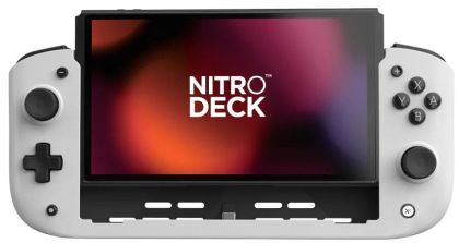Контролер CRKD - Nitro Deck, Standard White Edition (Nintendo Switch/OLED)