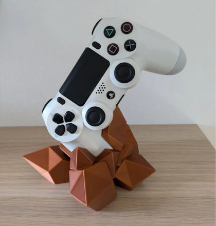 Стойка за PS4 контролер с кристален дизайн