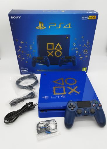 PlayStation 4 Slim 500GB Days Of Play Blue Limited Edition