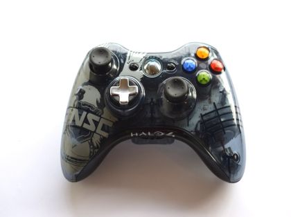 Реновиран контролер XBOX 360 Wireless Limited HALO 4 USNC Edition