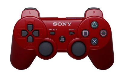 Реновиран SONY DualShock 3 Deep Red - червен