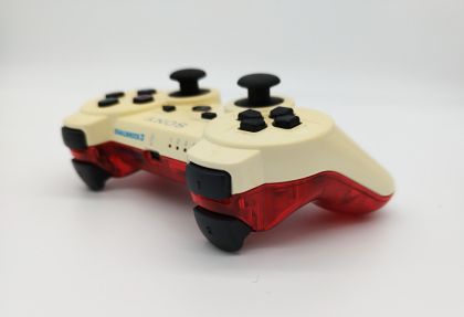 Реновиран SONY DualShock 3 Червено и Бяло