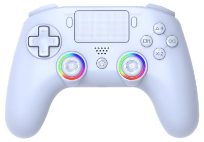 Безжичен контролер Subsonic - LED, Бял (PS5/PC)