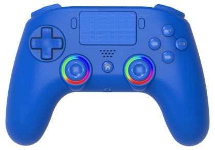 Безжичен контролер Subsonic - LED, Син (PS4/PC)