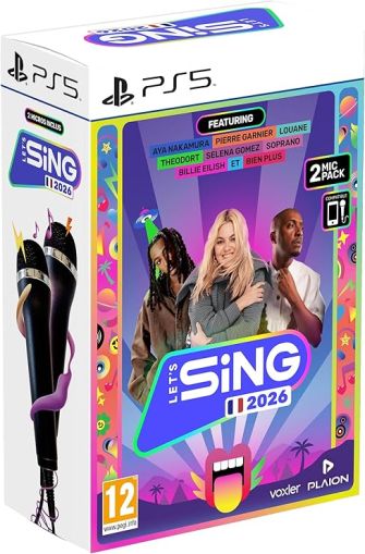 Let's Sing 2026 + 2 микрофона [PS4]