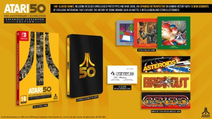 Atari 50: Anniversary Celebration - Expanded Steelbook Edition [Nintendo Switch]