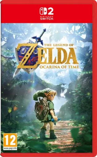 The Legend of Zelda: Ocarina of Time Textured Foil Cover Art [NINTENDO SWITCH 2]