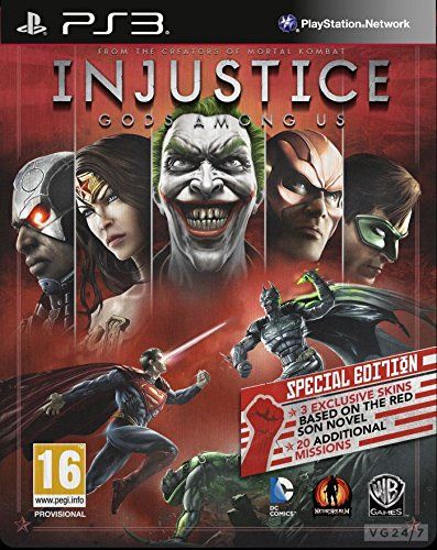 Injustice Gods Among Us Special RED Edition Steelcase [PS3]