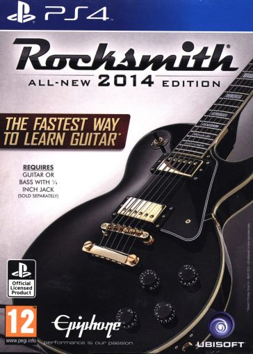 Rocksmith 2014 Edition (игра + тон кабел) [PS4]