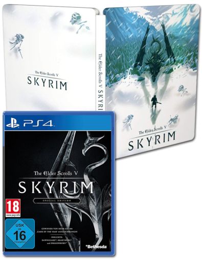 The Elder Scrolls V Skyrim Special Edition + Steelbook [PS4]