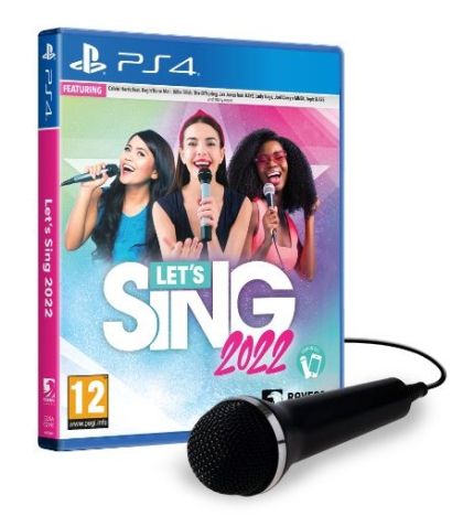 Let's Sing 2022 Single Mic Edition [PS4]