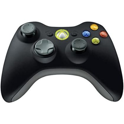 XBOX 360 Wireless Controller Black & Grey