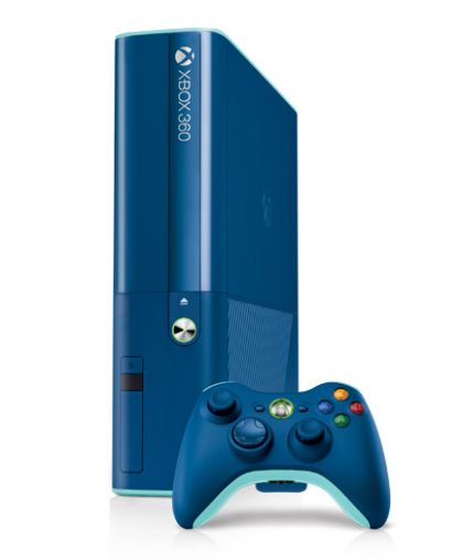 XBOX 360 Slim E Limited Blue Edition 250GB