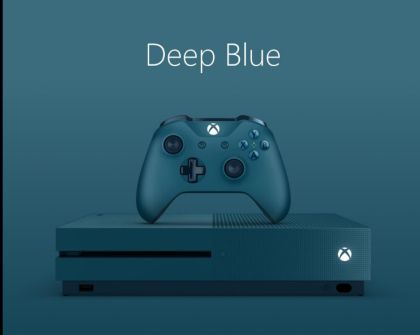 XBOX One S Deep Blue Limited Edition 4K