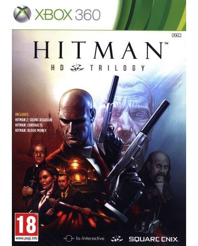 Hitman HD Trilogy - Contracts, 2 Silent Assassin, Blood Money [XBOX 360]