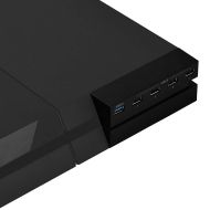 USB HUB Dobe за PlayStation 4, черен