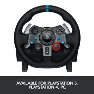 Волан с педали Logitech - G29, за PC и PS4/PS5, черен