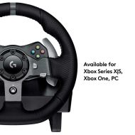 Волан Logitech - G920 Driving Force, Xbox One / Xbox Series S|X / PC, черен