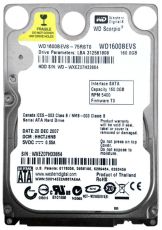 Хард диск WD 160GB, 2.5