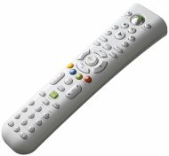 Universal Xbox 360 Media Remote Control дистанционно, бяло