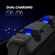 Зарядна станция Snakebyte PS5 Twin Charge 5 за 2 Dualsense контролера, черна